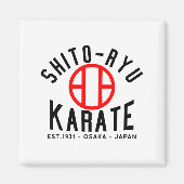 O-ryu Karate Japan Martial Arts  Magneet (Voorkant)
