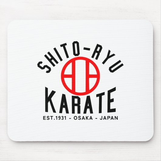 O-ryu Karate Japan Martial Arts  Muismat (Voorkant)