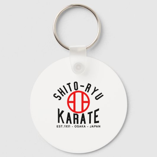 O-ryu Karate Japan Martial Arts  Sleutelhanger (Voorkant)