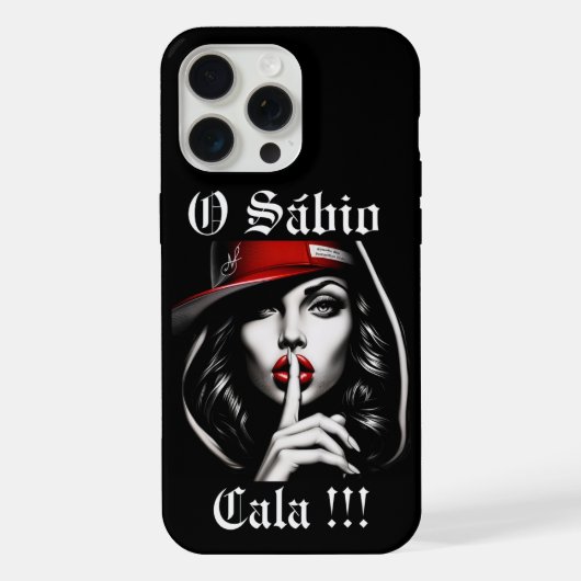 O Sábio Cala Case Iphone 15 Pro Max Hoesje (Achterkant)