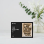 O Schaal Lionel Model Train Visitekaartje (Staand voorkant)