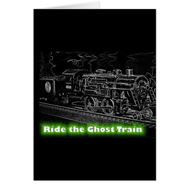 O Schaalmodeltrein - Ride de Train van de Ghost (Voorkant)