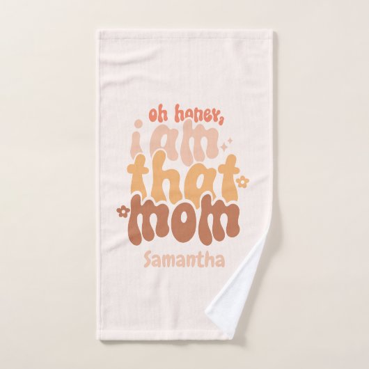 O schat, ik ben die mama. bad handdoek (Handdoek)