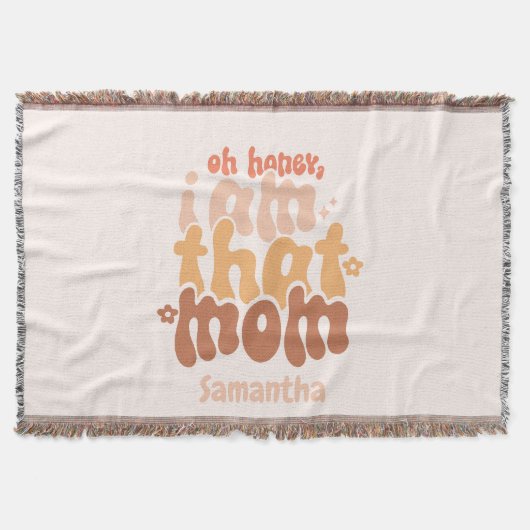 O schat, ik ben die mama. deken (Voorkant)