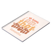 O schat, ik ben die mama. notitieboek (Linkerzijde)