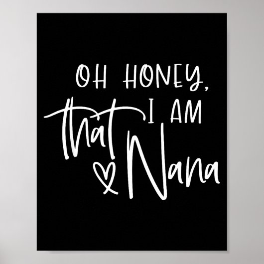 O schat ik ben die oma moederdag  poster (Voorkant)