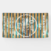 O Scheeps Het Is Een Verjaardagsreis Cruise Deur Spandoek (Horizontaal)