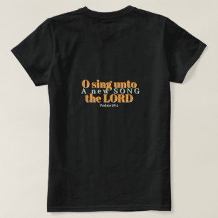 O Sing Onto de HEER christen  T-shirt