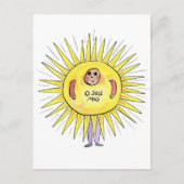 O sole mio briefkaart (Voorkant)