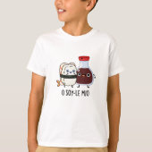 O soy-le-mio Grappig zingen Sojasaus Pun T-shirt (Voorkant)