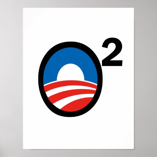 O Squared Obama's tweede termijn Poster (Voorkant)