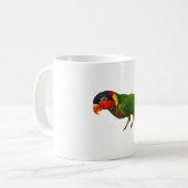 O staat voor  Lorikeet Koffiemok (Voorkant links)
