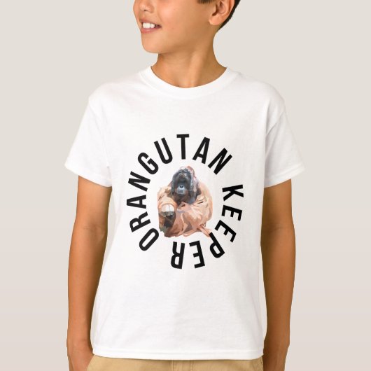 O staat voor Orangutan Keeper T-shirt (Voorkant)