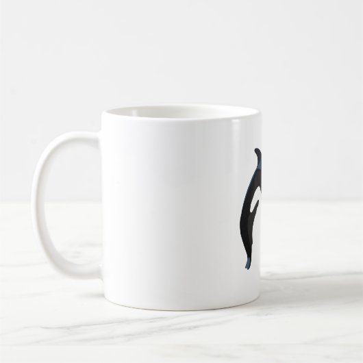 O staat voor Orca Koffiemok (Links)