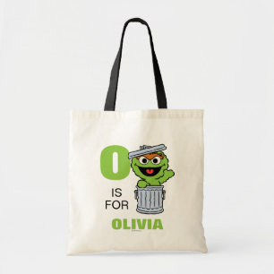 O staat voor Oscar de Grouch   Voeg je naam toe Tote Bag
