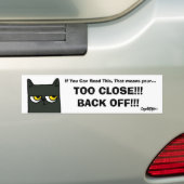 O&T Back-up Bumpersticker (Op auto)
