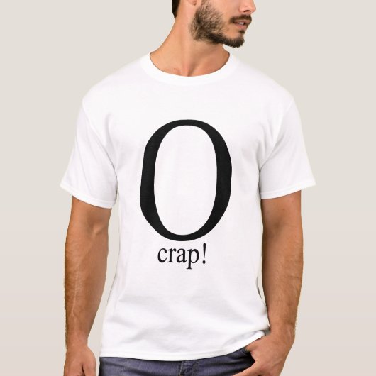 O T-shirt met troep (Voorkant)