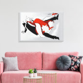 O Tango Canvas Afdruk (Insitu (Woonkamer))