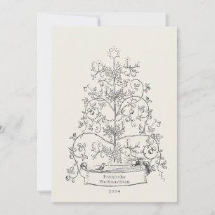 O Tannenbaum German Feestdagenkaart