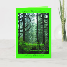 O Tannenbaum, O Tannenbaum Feestdagen Kaart