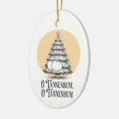 O Tannenbum Kerstmis Bil grap ornament (Links)