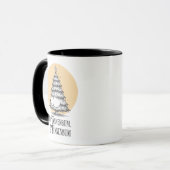O Tannenbum Kerstmis Billenkoek Grap Mug Mok (Voorkant links)