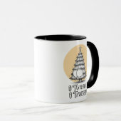 O Tannenbum Kerstmis Billenkoek Grap Mug Mok (Voorkant rechts)