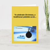 O Tannin' Bomb - Kerstmis Kaart (Voorkant)