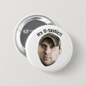 O-tastische knop! ronde button 5,7 cm (Voorkant /achterkant)