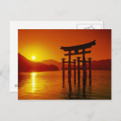 O-Torii Gate, Itsukushima shrine, Miyajima Briefkaart (Voorkant / Achterkant)