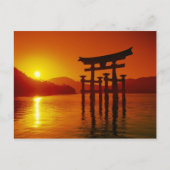 O-Torii Gate, Itsukushima shrine, Miyajima Briefkaart (Voorkant)
