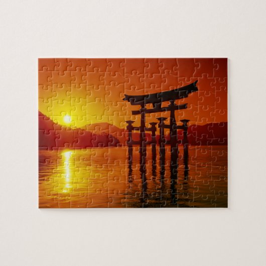 O-Torii Gate, Itsukushima shrine, Miyajima Legpuzzel (Horizontaal)