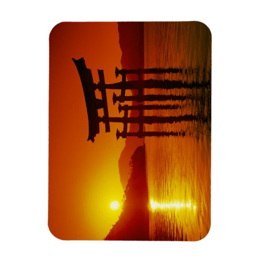 O-Torii Gate, Itsukushima shrine, Miyajima Magneet (Verticaal)