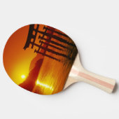 O-Torii Gate, Itsukushima shrine, Miyajima Tafeltennisbatje (Zijkant)