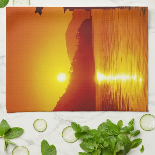 O-Torii Gate, Itsukushima shrine, Miyajima Theedoek (Gevouwen)