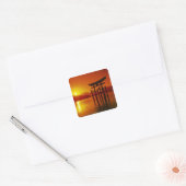 O-Torii Gate, Itsukushima shrine, Miyajima Vierkante Sticker (Envelop)