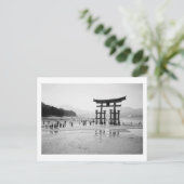 O-torii, Itsukushima Shrine: Japan Briefkaart (Staand voorkant)