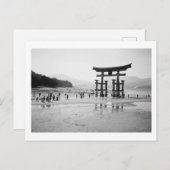 O-torii, Itsukushima Shrine: Japan Briefkaart (Voorkant / Achterkant)