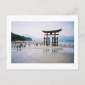 O-torii, Itsukushima Shrine: Japan Briefkaart (Voorkant)