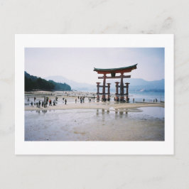 O-torii, Itsukushima Shrine: Japan Briefkaart