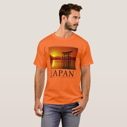 O-Torii poort, Itsukushima heiligdom | Miyajima, J T-shirt (Voorkant volledig)