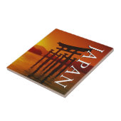 O-Torii poort, Itsukushima heiligdom | Miyajima, J Tegeltje (Zijkant)