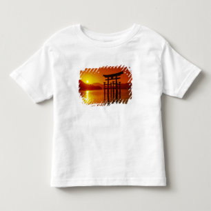 O-Torii poort, Itsukushima heiligdom, Miyajima, Kinder Shirts
