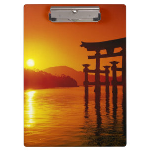 O-Torii poort, Itsukushima heiligdom, Miyajima, Klembord