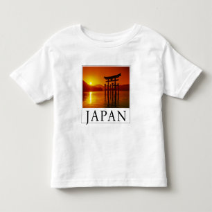 O-Torii-poort, Itsukushima-schrijn   Miyajima, Jap Kinder Shirts