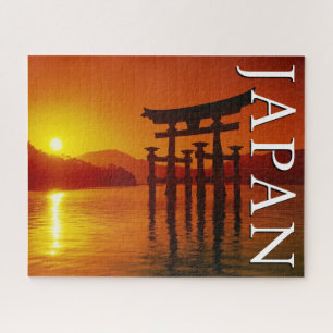 O-Torii-poort, Itsukushima-schrijn   Miyajima, Jap Legpuzzel