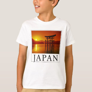 O-Torii-poort, Itsukushima-schrijn   Miyajima, Jap T-shirt