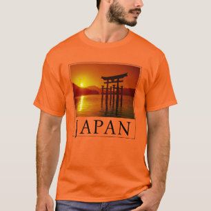 O-Torii-poort, Itsukushima-schrijn Miyajima, Jap T-shirt