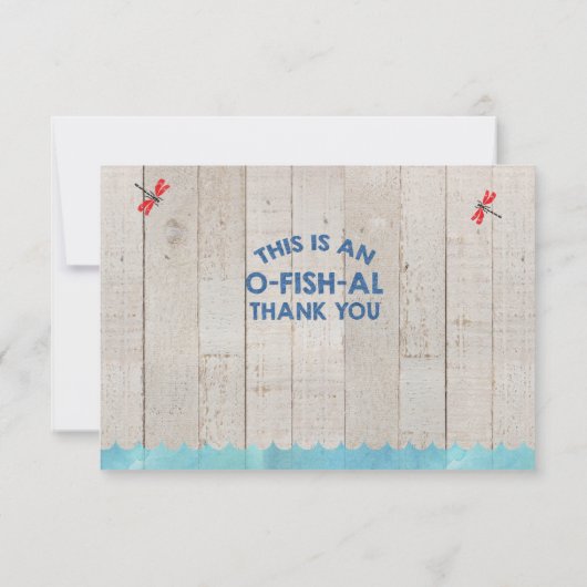 O vis al bedankt (Achterkant)