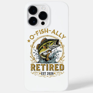 O Vis Ally Gepensioneerd Sinds 2026 Vissen Pensioe Case-Mate iPhone 14 Pro Max Hoesje
